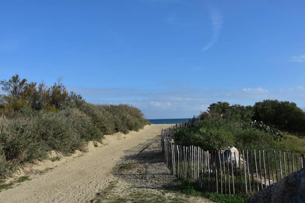 Les Goelettes - Appartement En Rdc Avec Acces Direct A La Plage Сен-Сиприен Экстерьер фото