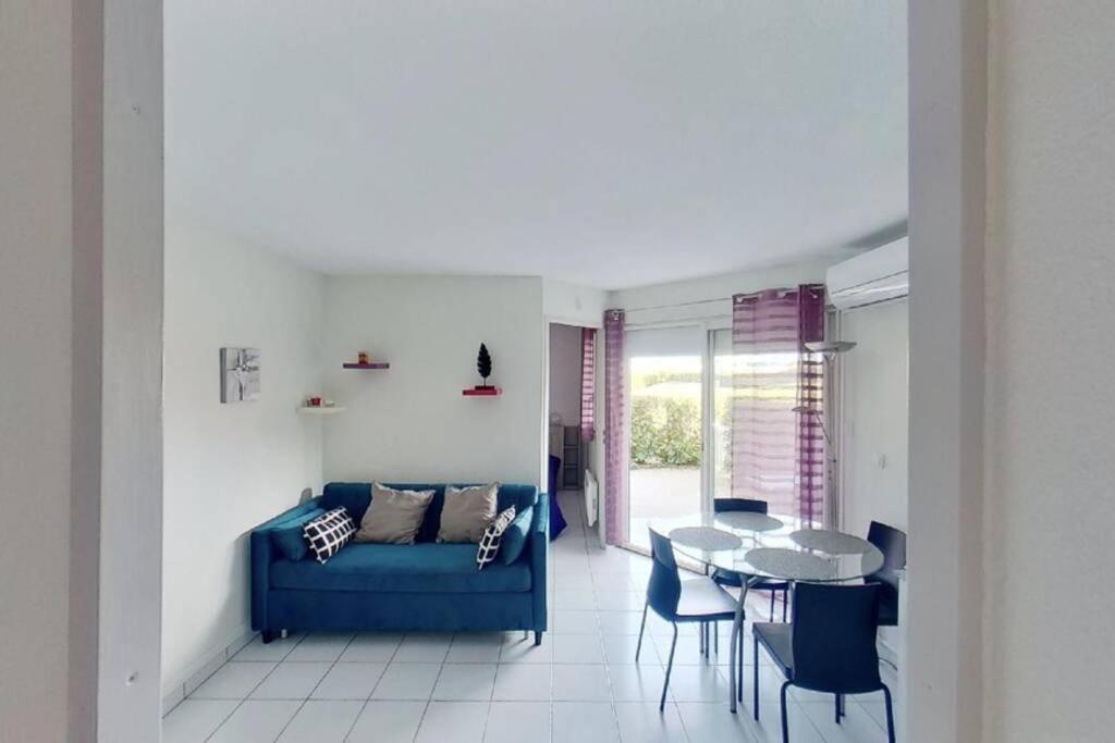 Les Goelettes - Appartement En Rdc Avec Acces Direct A La Plage Сен-Сиприен Экстерьер фото
