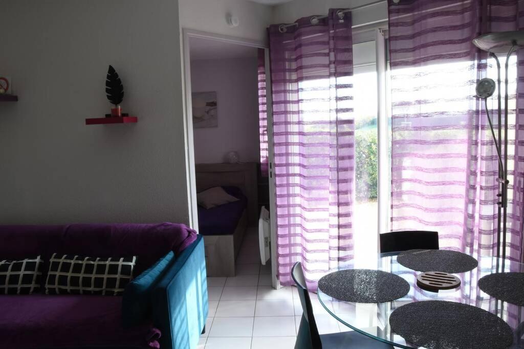 Les Goelettes - Appartement En Rdc Avec Acces Direct A La Plage Сен-Сиприен Экстерьер фото